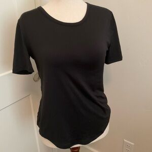 ZYIA Black Short Sleeve Tee